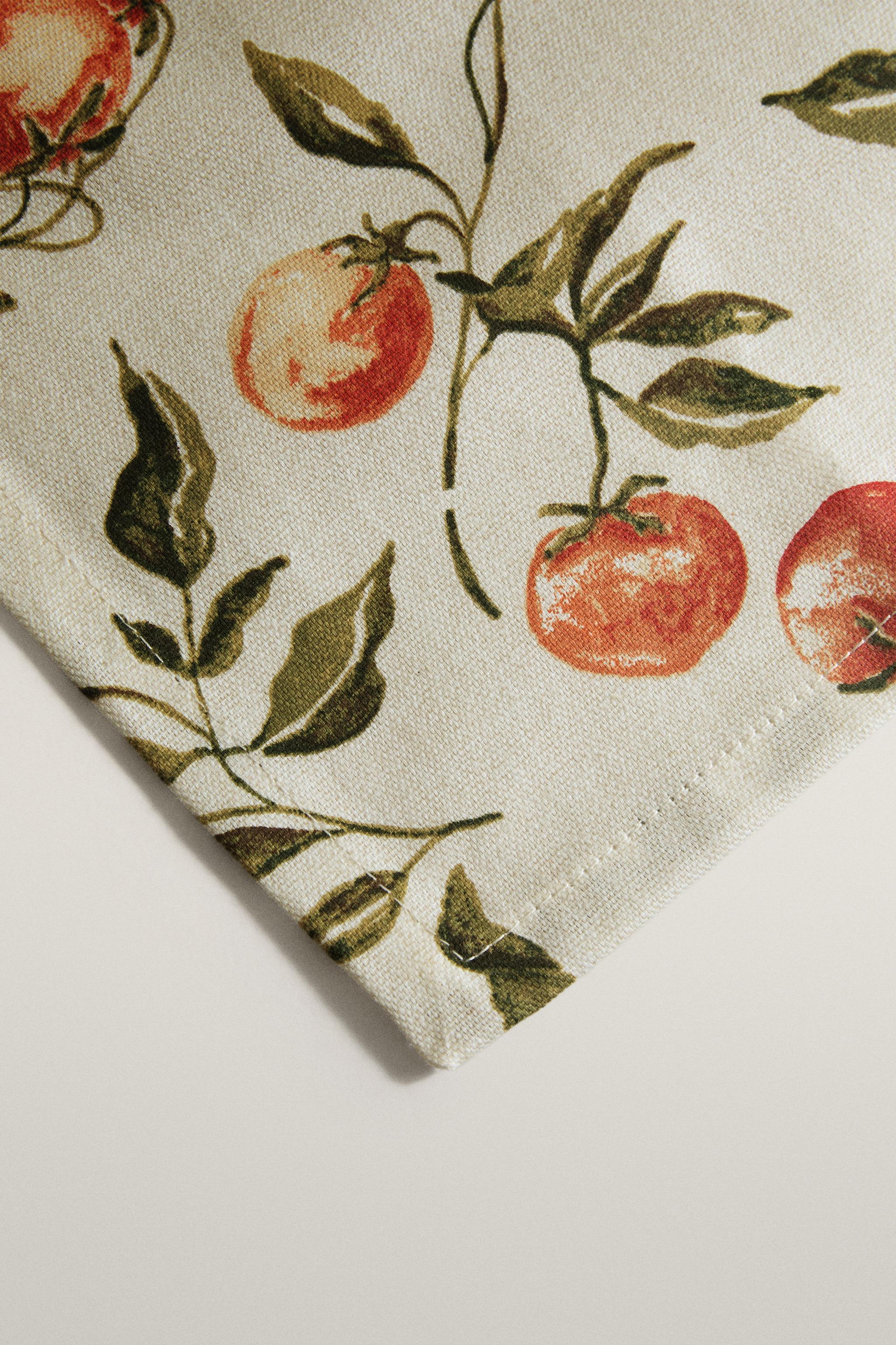 NAPPE IMPRIMÉ TOMATES